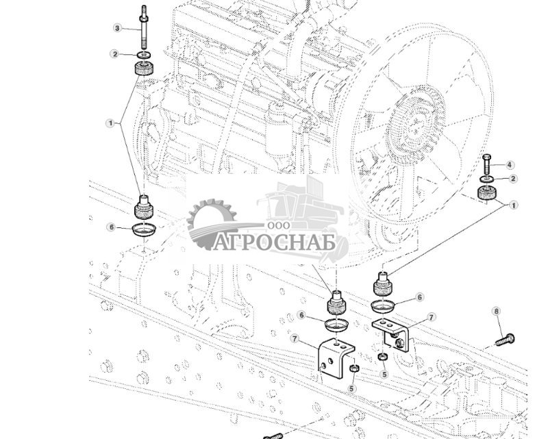 ПОДВЕСКА ДВИГАТЕЛЯ - ST208966 0.jpg